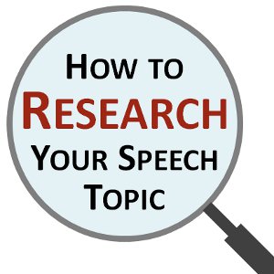 how to do speech topics